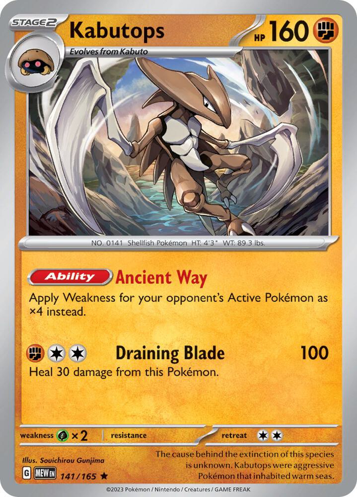 Kabutops card image