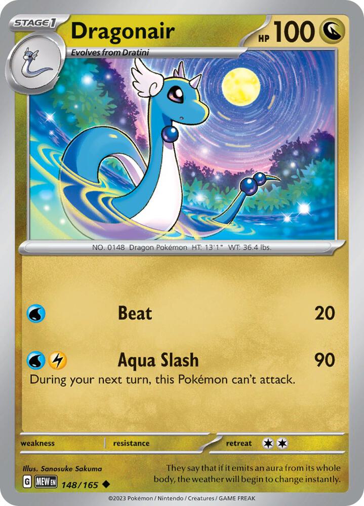 Dragonair - 148/165 card image