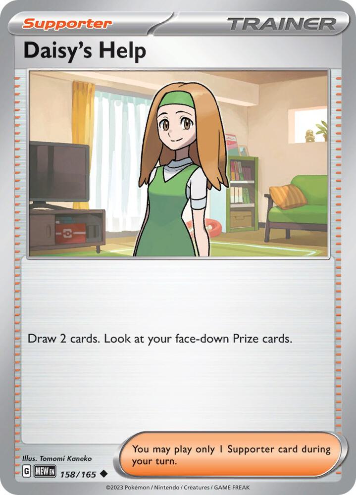 Daisy's Help - 158/165 card image