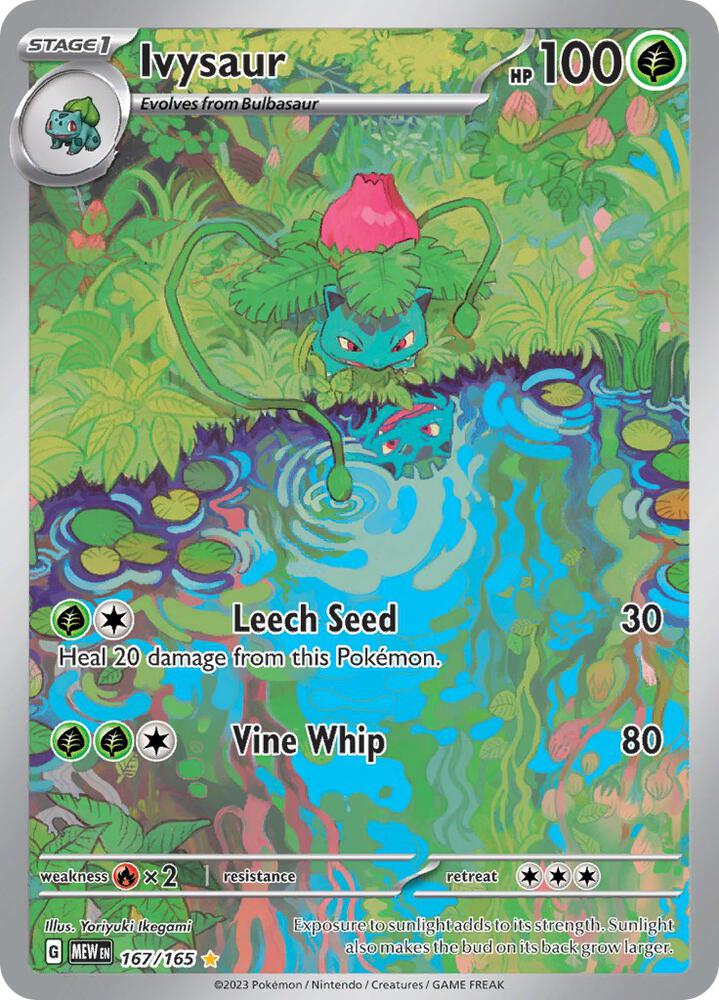Ivysaur - 167/165 card image