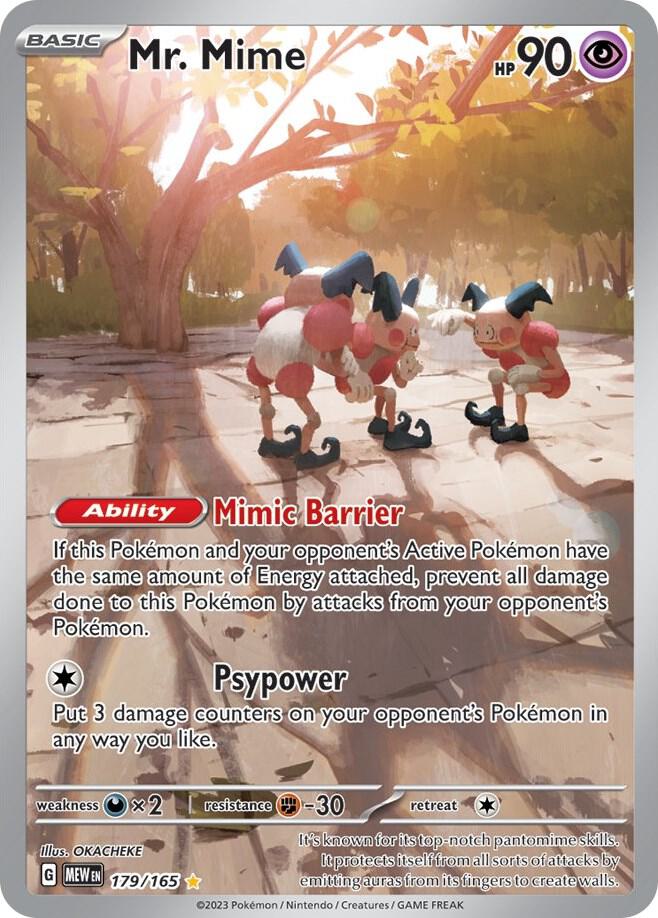 Mr. Mime - 179/165 card image