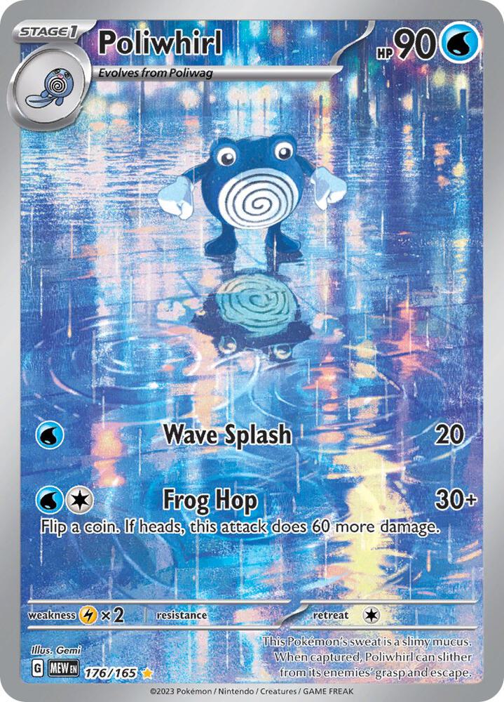 Poliwhirl - 176/165 card image