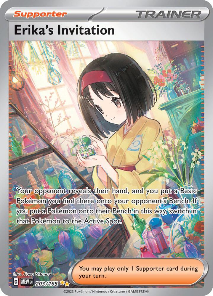 Erika's Invitation - 203/165 card image