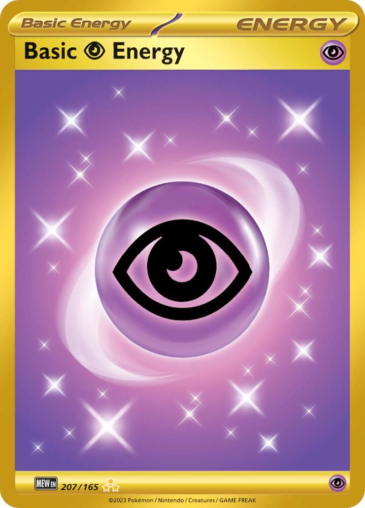 Basic Psychic Energy - 207/165 card image