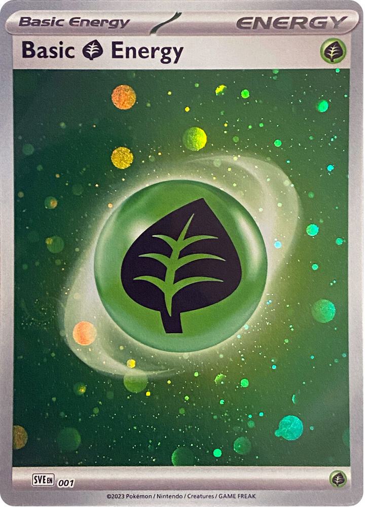 Basic Grass Energy (Cosmos Holo) card image