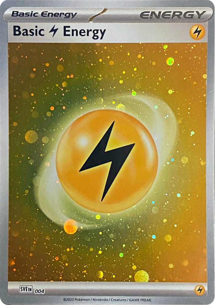 Basic Lightning Energy (Cosmos Holo) card image