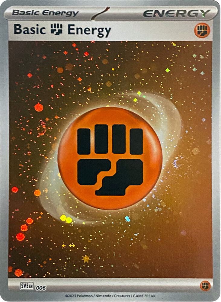 Basic Fighting Energy (Cosmos Holo) card image