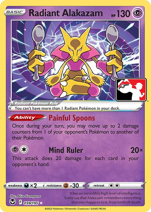 Radiant Alakazam - 059/195 card image
