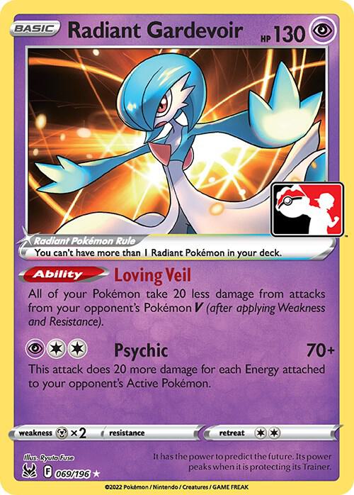 Radiant Gardevoir - 069/196 card image
