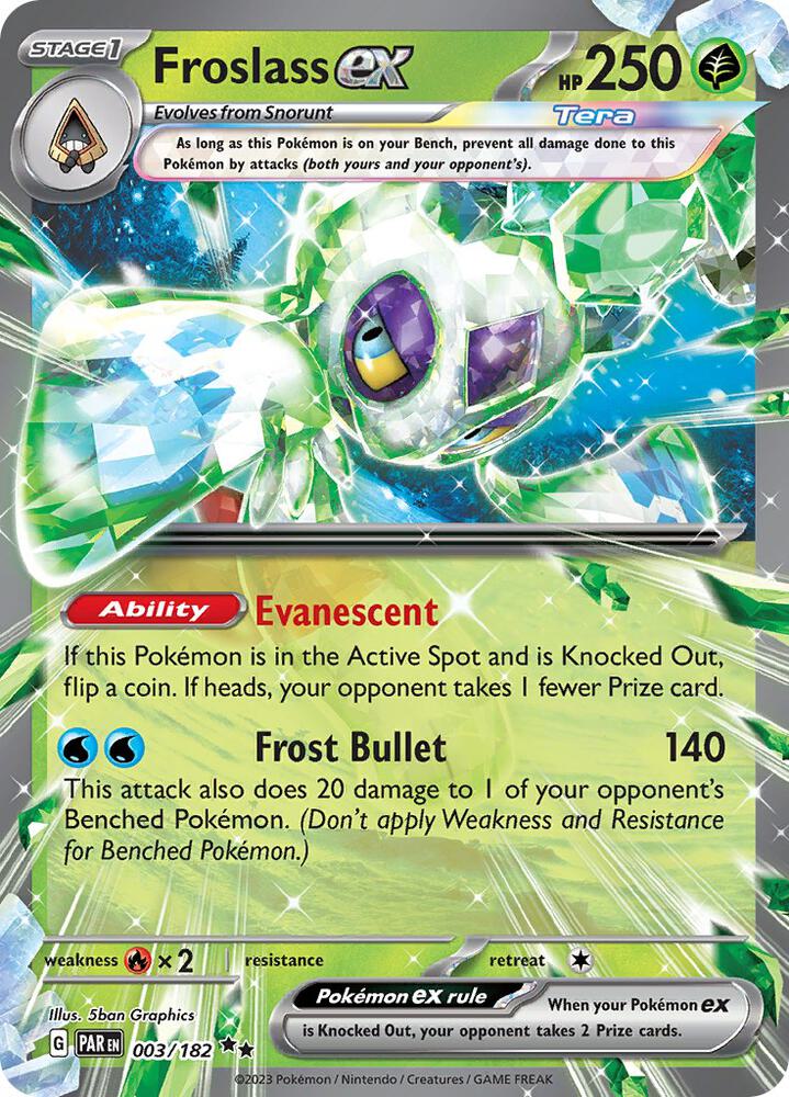 Froslass ex - 003/182 card image