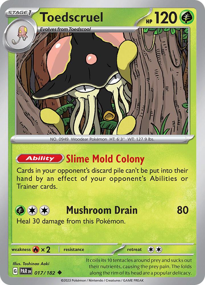Toedscruel - 017/182 card image