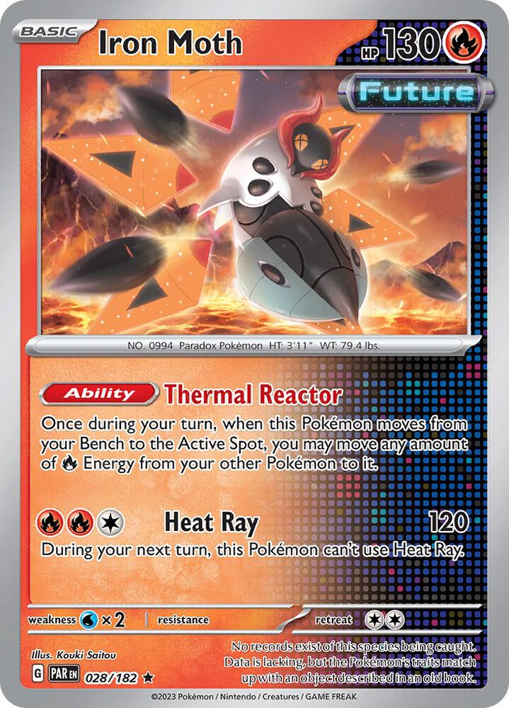 Iron Moth - 028/182 card image