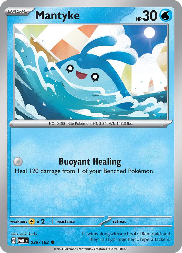 Mantyke - 039/182 card image