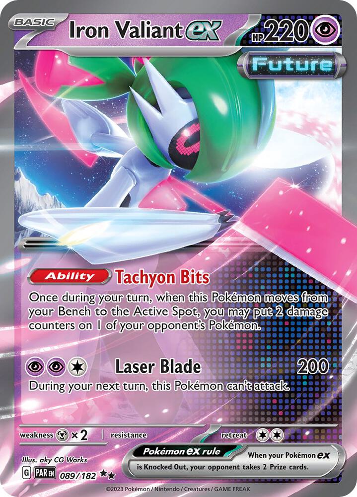 Iron Valiant ex - 089/182 card image