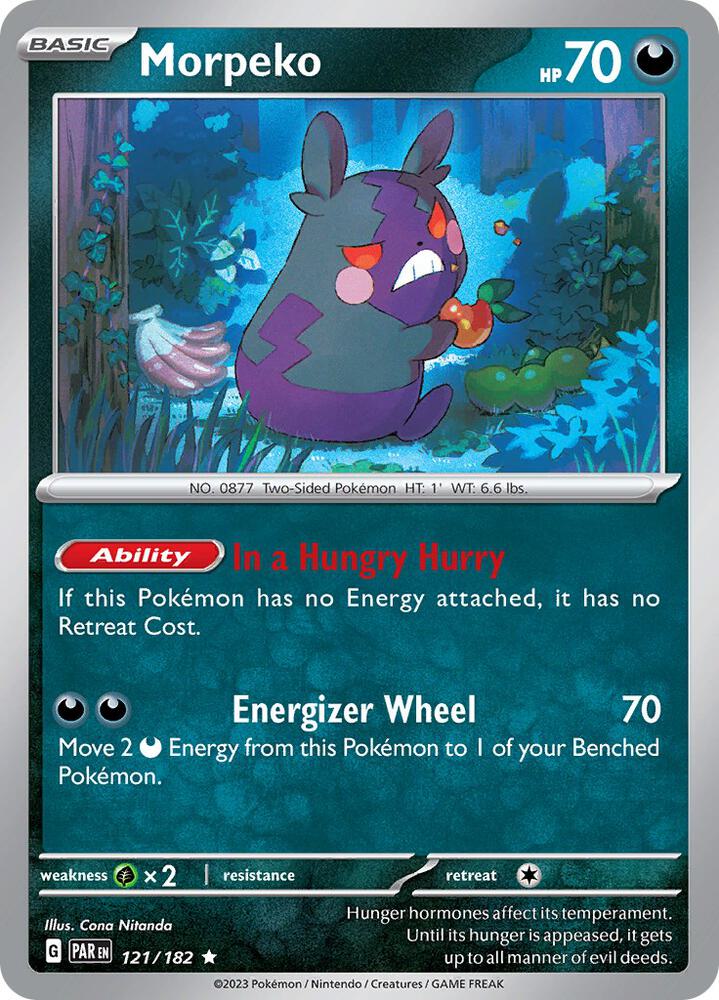 Morpeko - 121/182 card image