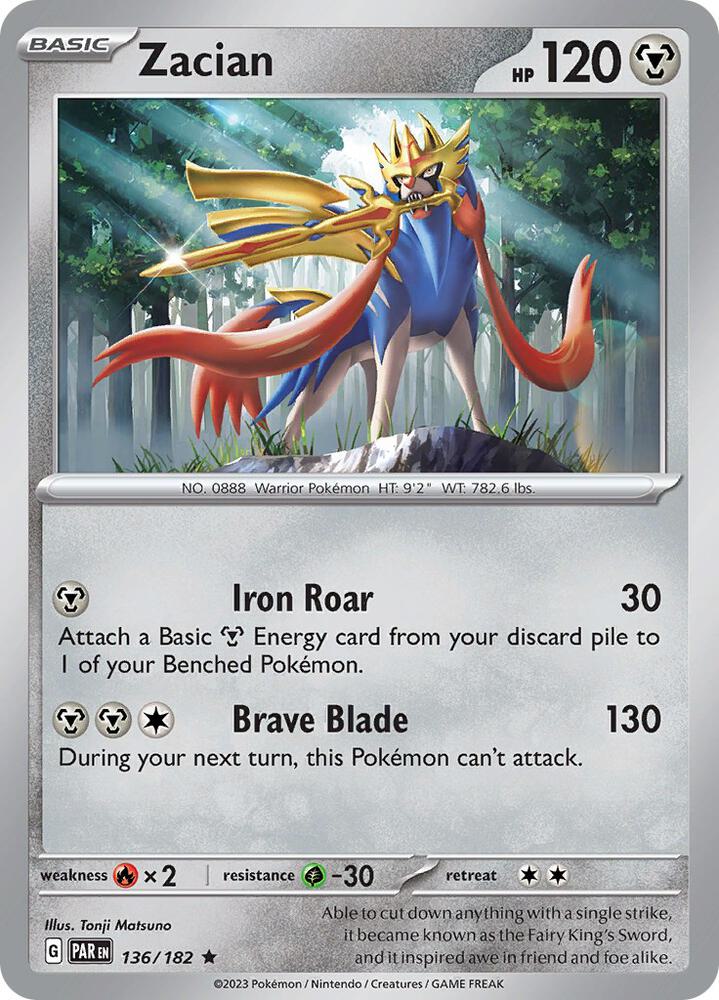 Zacian card image