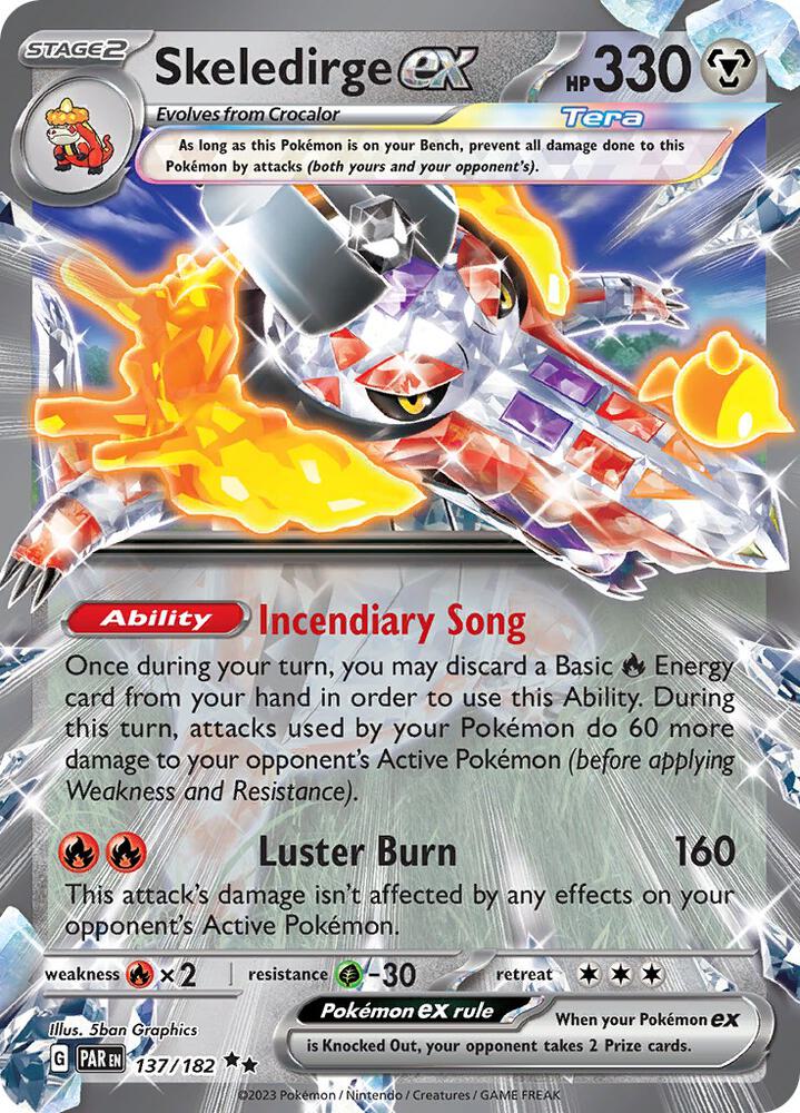 Skeledirge ex card image