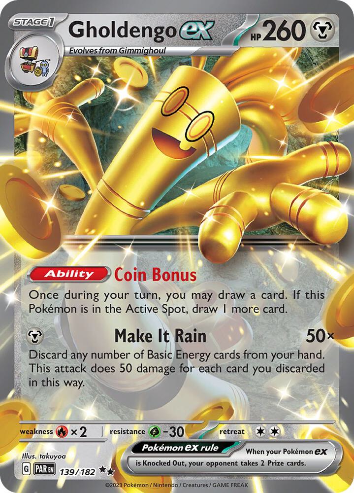 Gholdengo ex - 139/182 card image