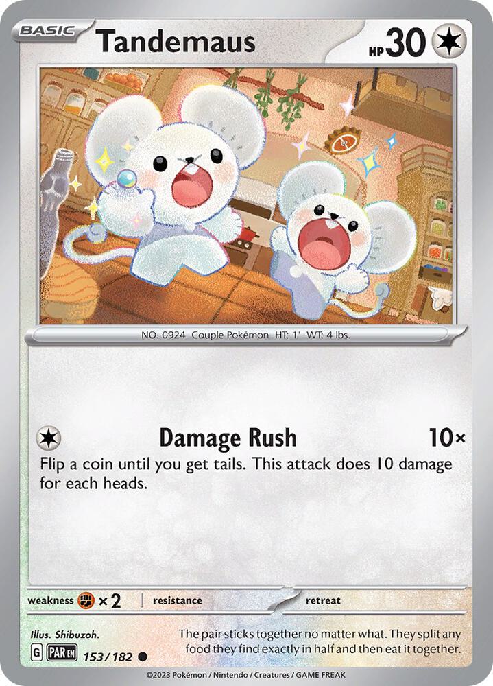 Tandemaus - 153/182 card image