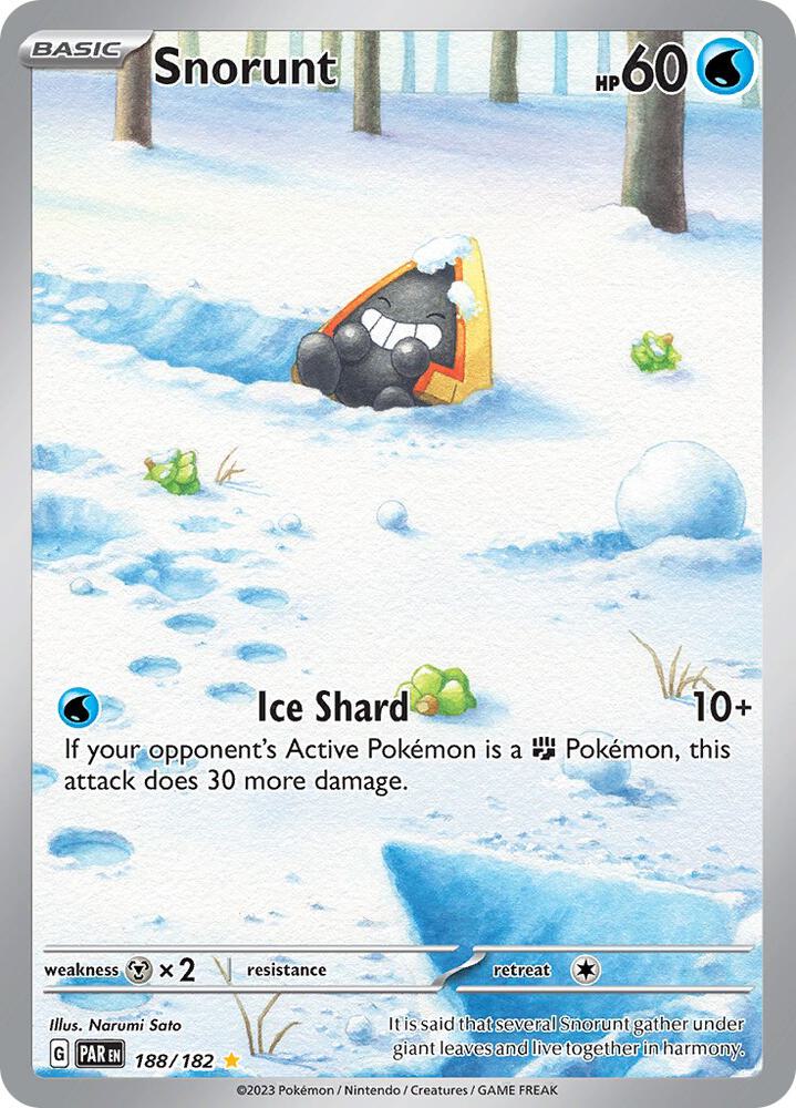 Snorunt - 188/182 card image
