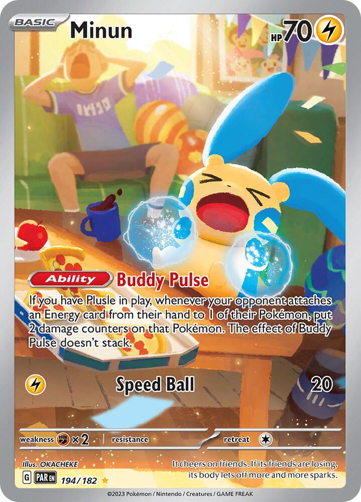 Minun - 194/182 card image