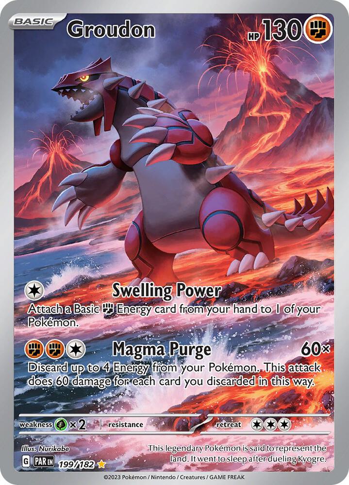 Groudon - 199/182 card image