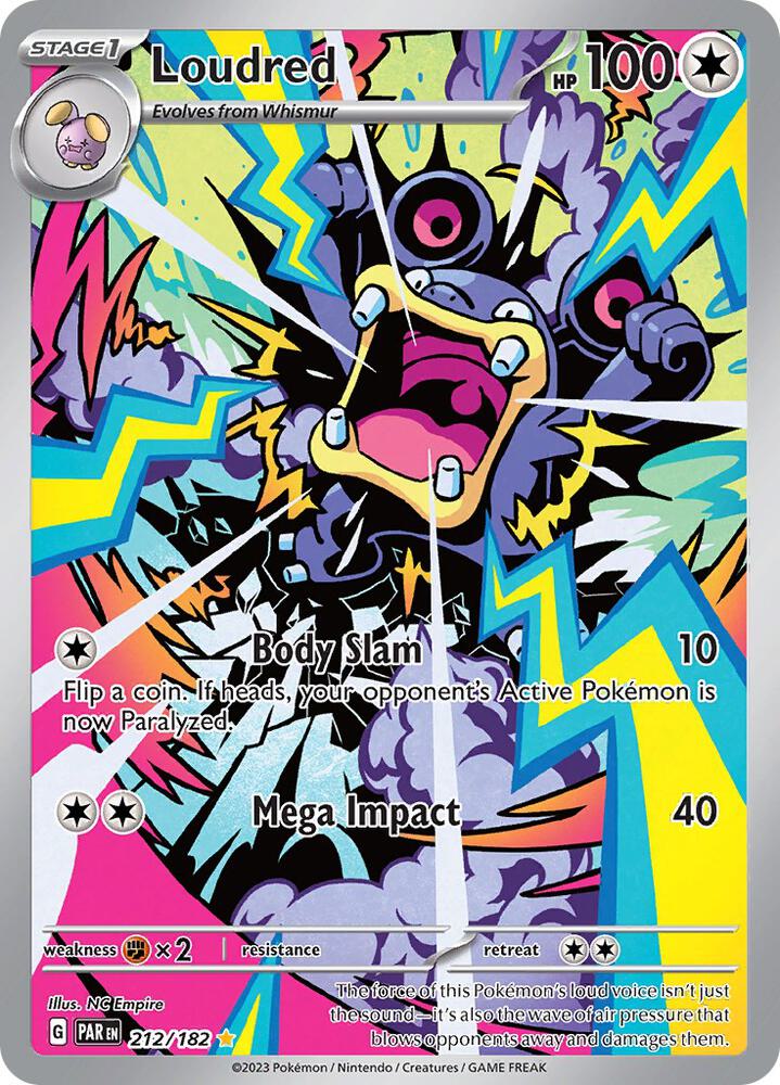 Loudred - 212/182 card image