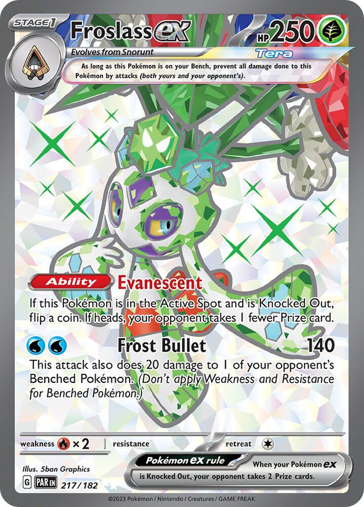 Froslass ex - 217/182 card image