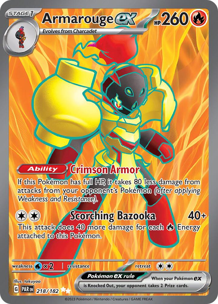 Armarouge ex - 218/182 card image