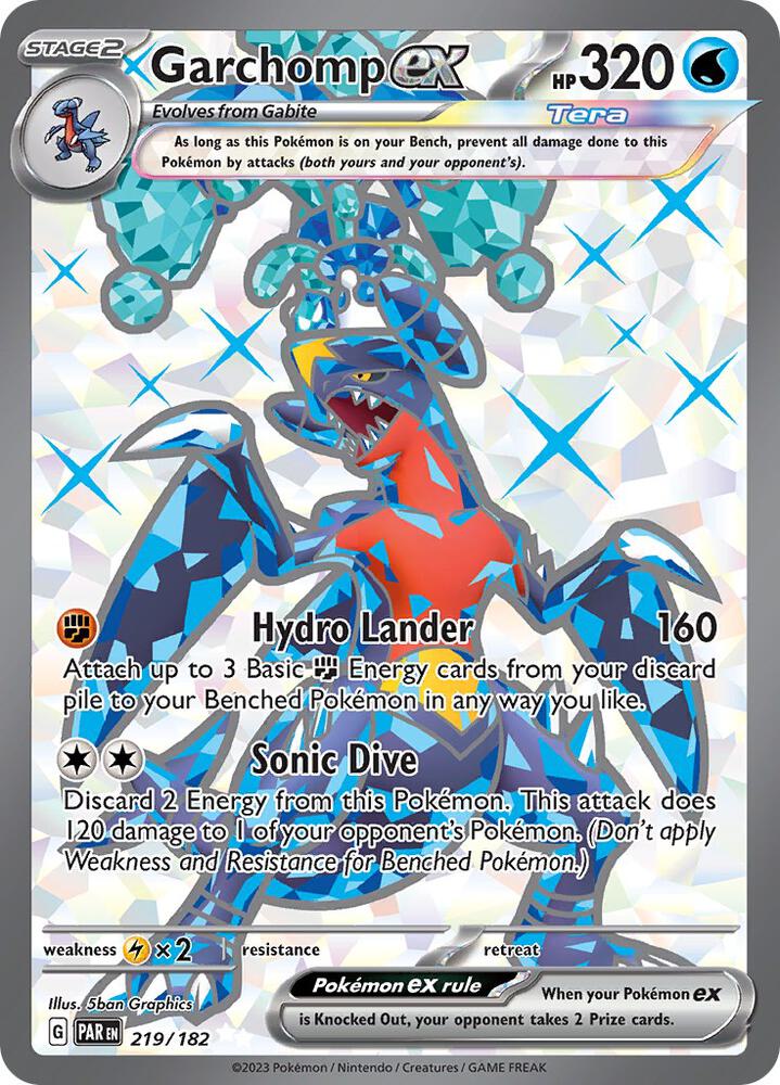 Garchomp ex - 219/182 card image