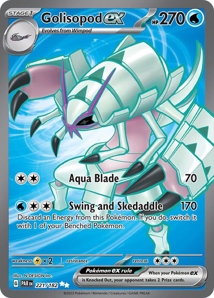 Golisopod ex - 221/182 card image