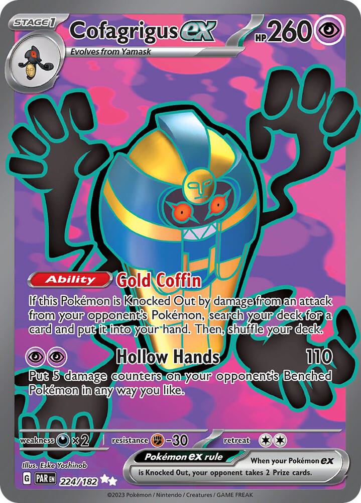 Cofagrigus ex - 224/182 card image