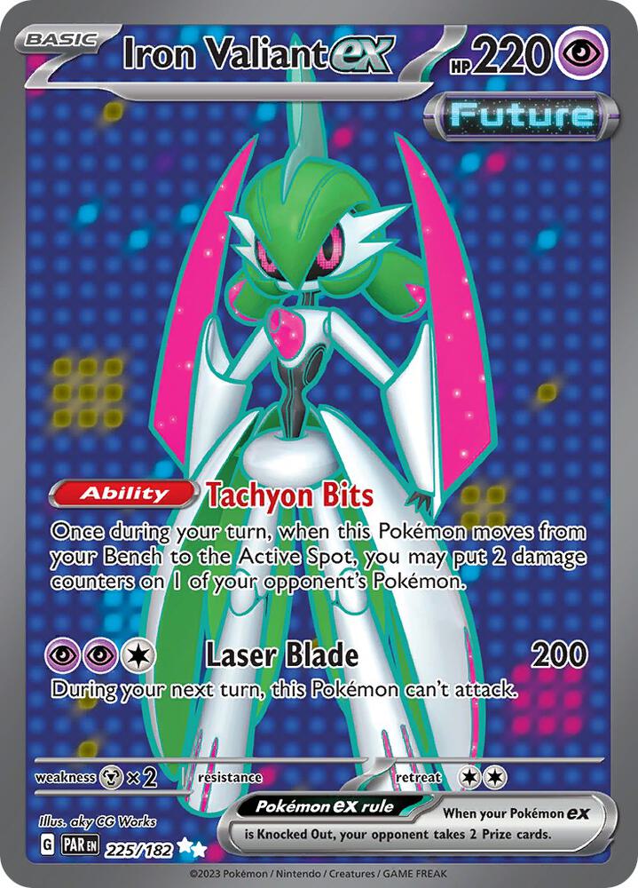 Iron Valiant ex - 225/182 card image