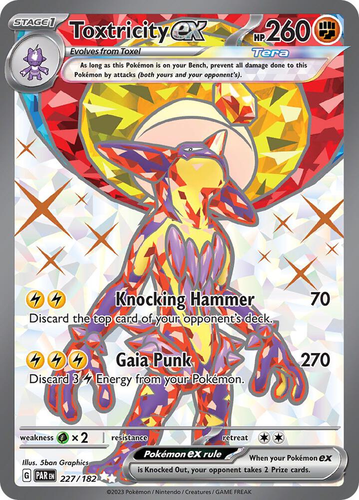 Toxtricity ex - 227/182 card image