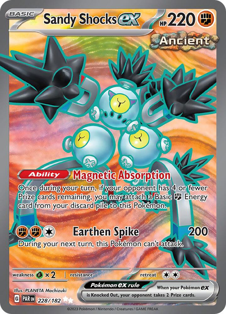 Sandy Shocks ex - 228/182 card image