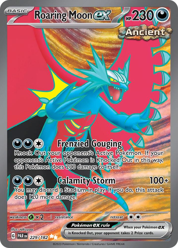 Roaring Moon ex - 229/182 card image