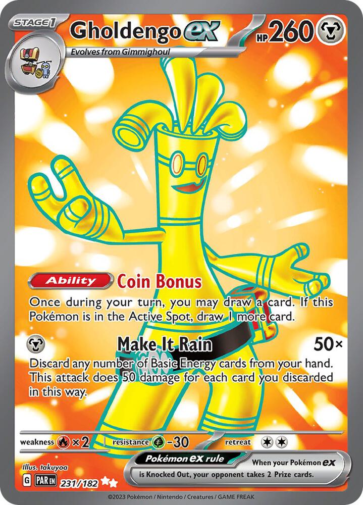 Gholdengo ex - 231/182 card image