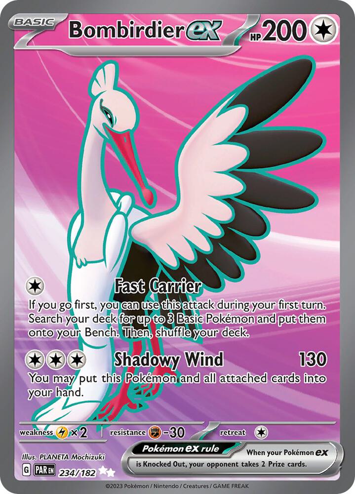 Bombirdier ex - 234/182 card image
