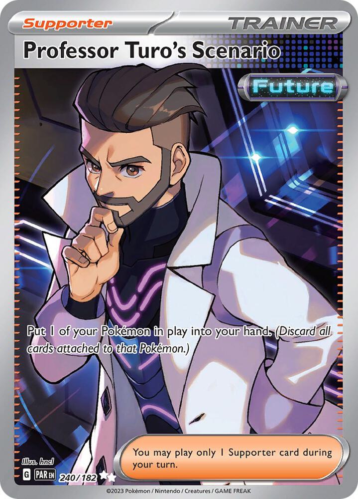 Professor Turo's Scenario - 240/182 card image
