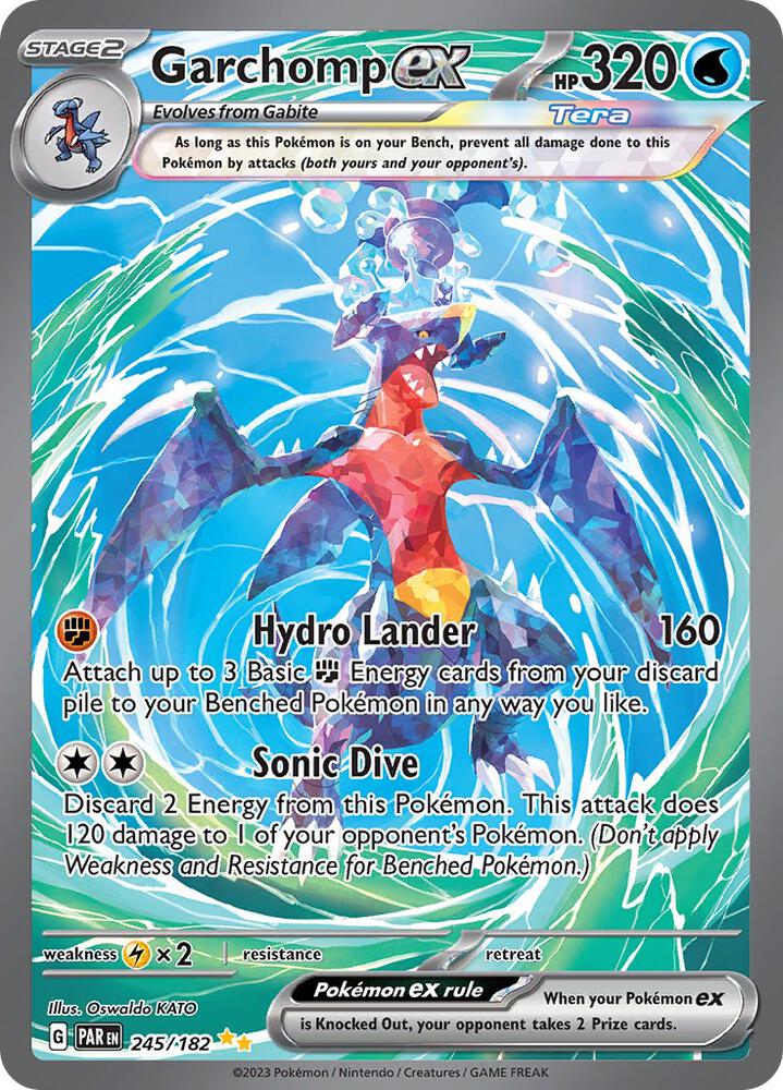 Garchomp ex - 245/182 card image
