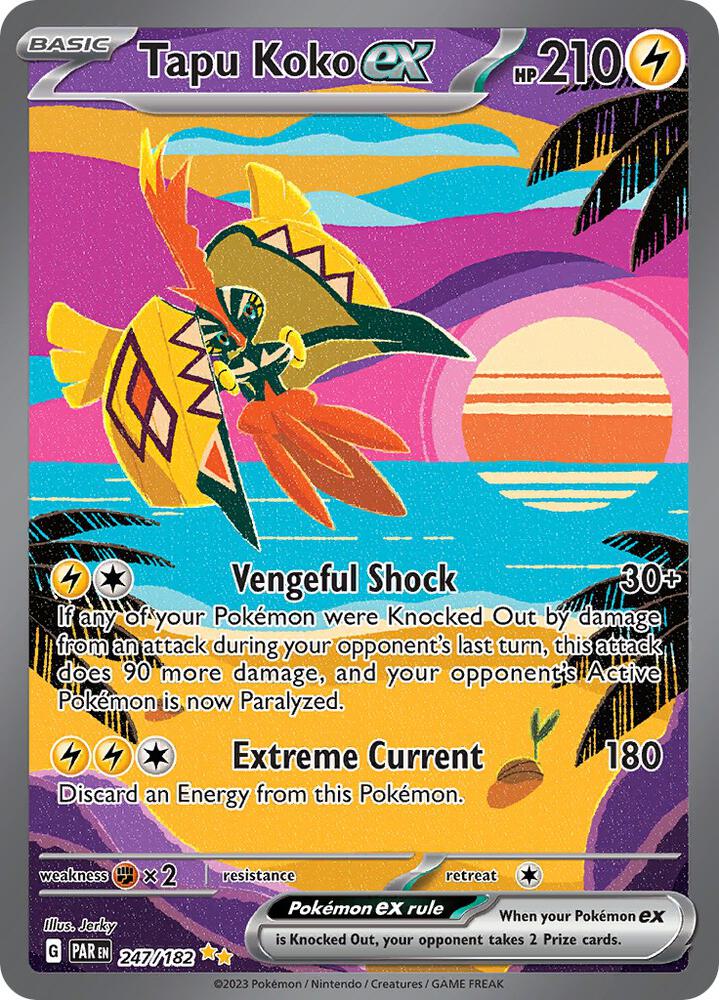 Tapu Koko ex - 247/182 card image