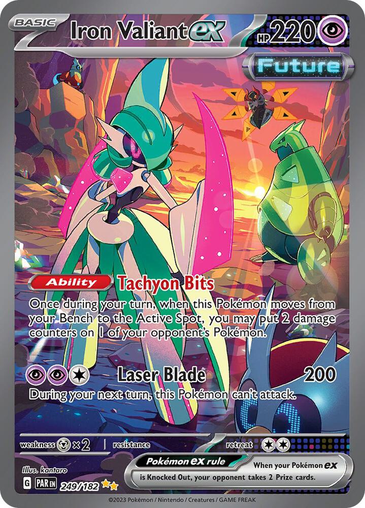 Iron Valiant ex - 249/182 card image