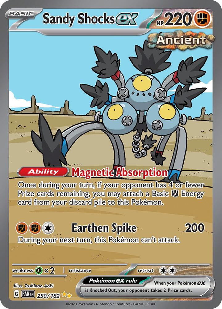 Sandy Shocks ex - 250/182 card image