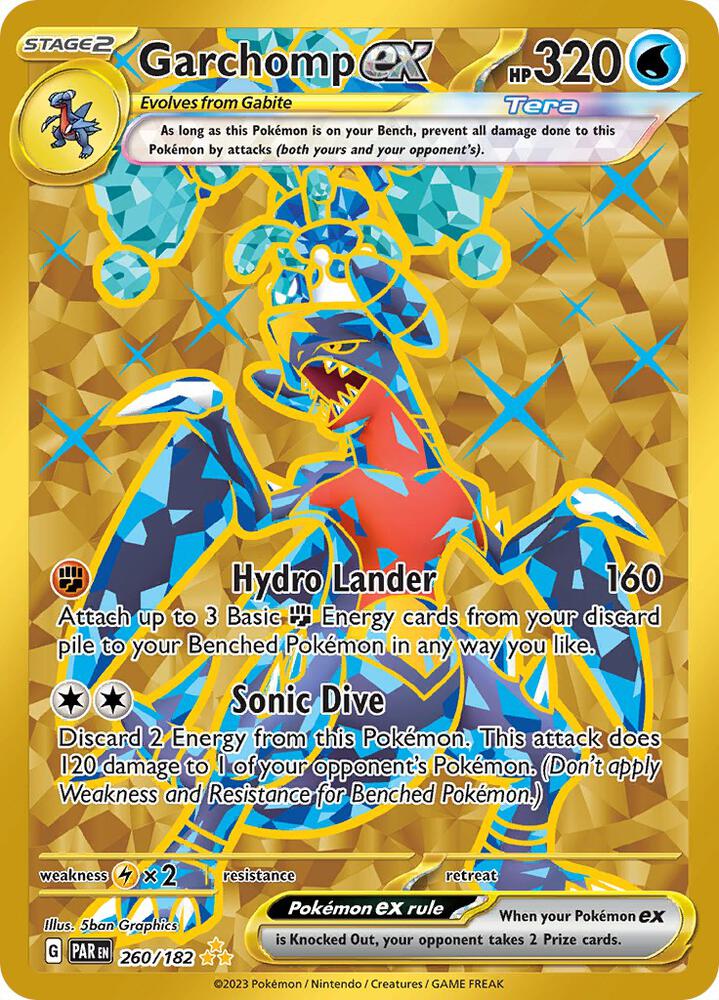Garchomp ex - 260/182 card image