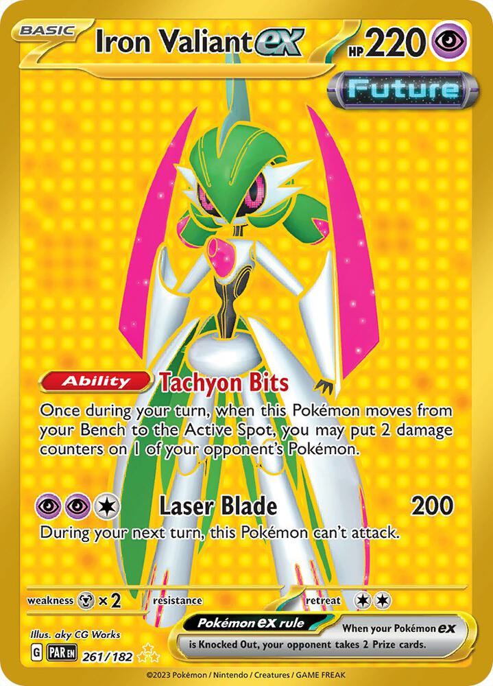 Iron Valiant ex - 261/182 card image
