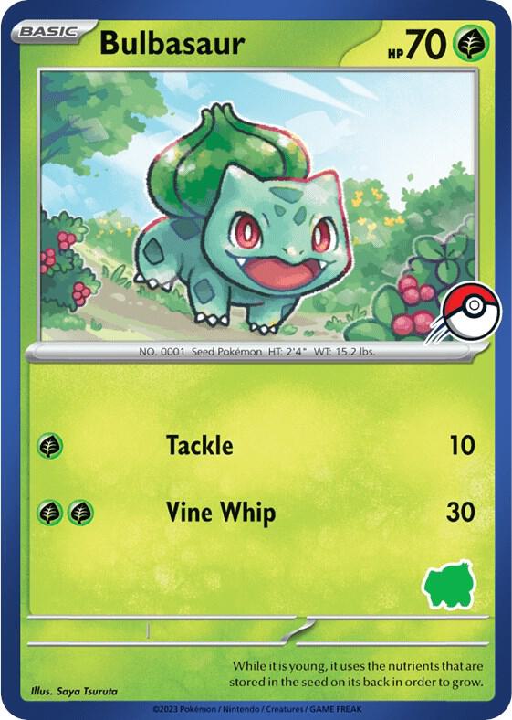 Bulbasaur (Blue Border) card image