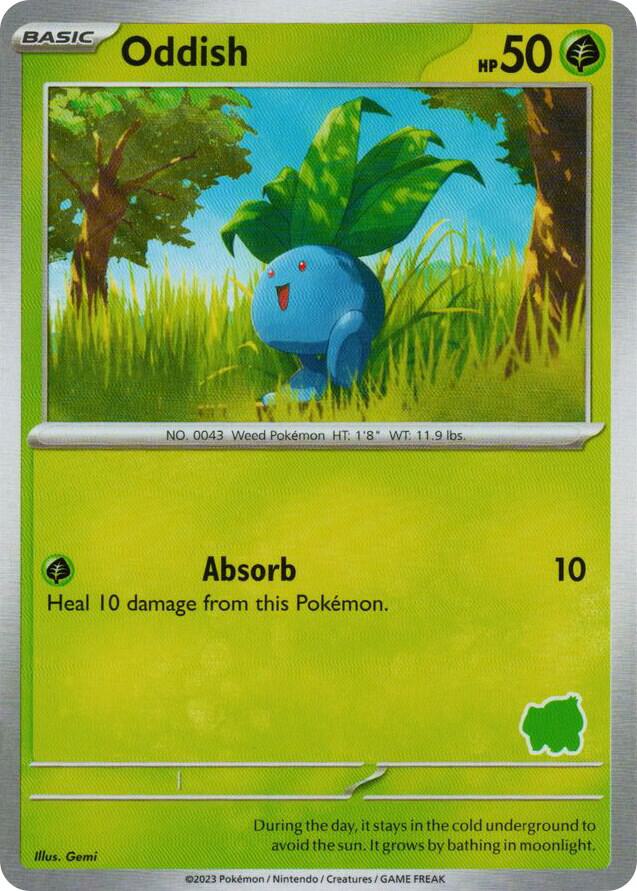 Oddish card image