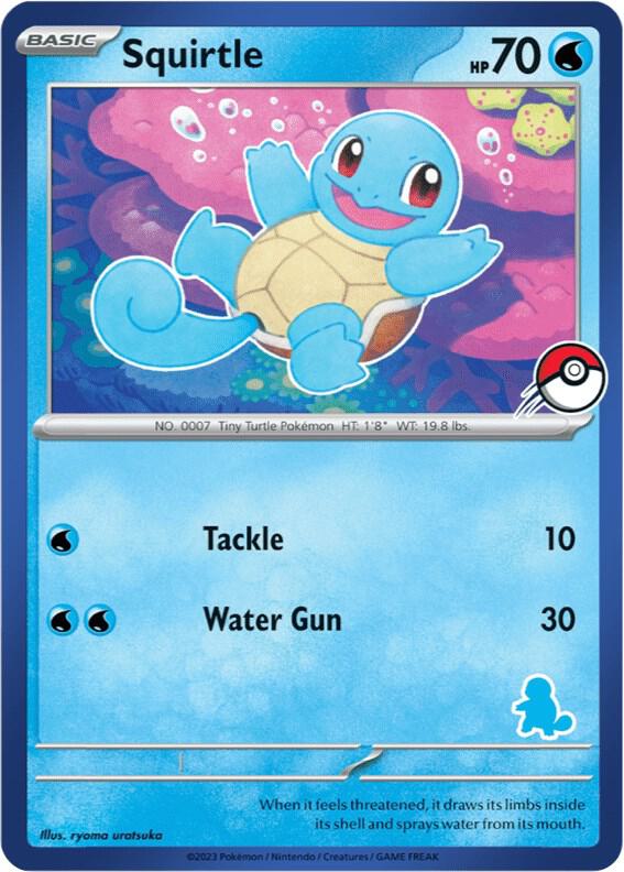 Squirtle (Blue Border) card image