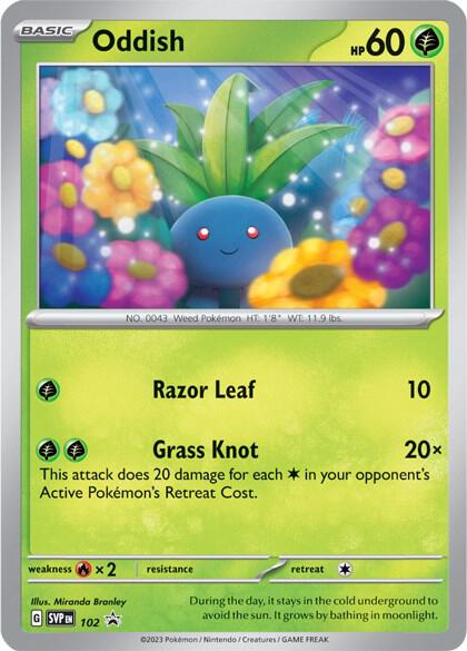 Oddish - 102 card image