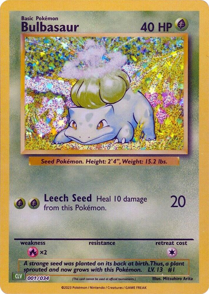 Bulbasaur card image